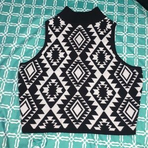 Turtleneck crop top🖤